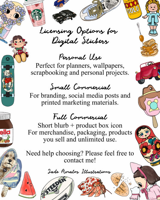 90's Polly Doll House Digital Sticker Download